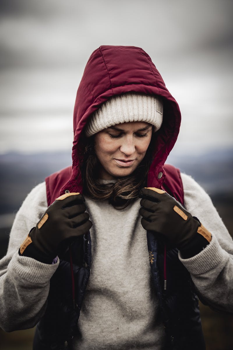 Ergo Grip Active Wool Terry Fingervantar