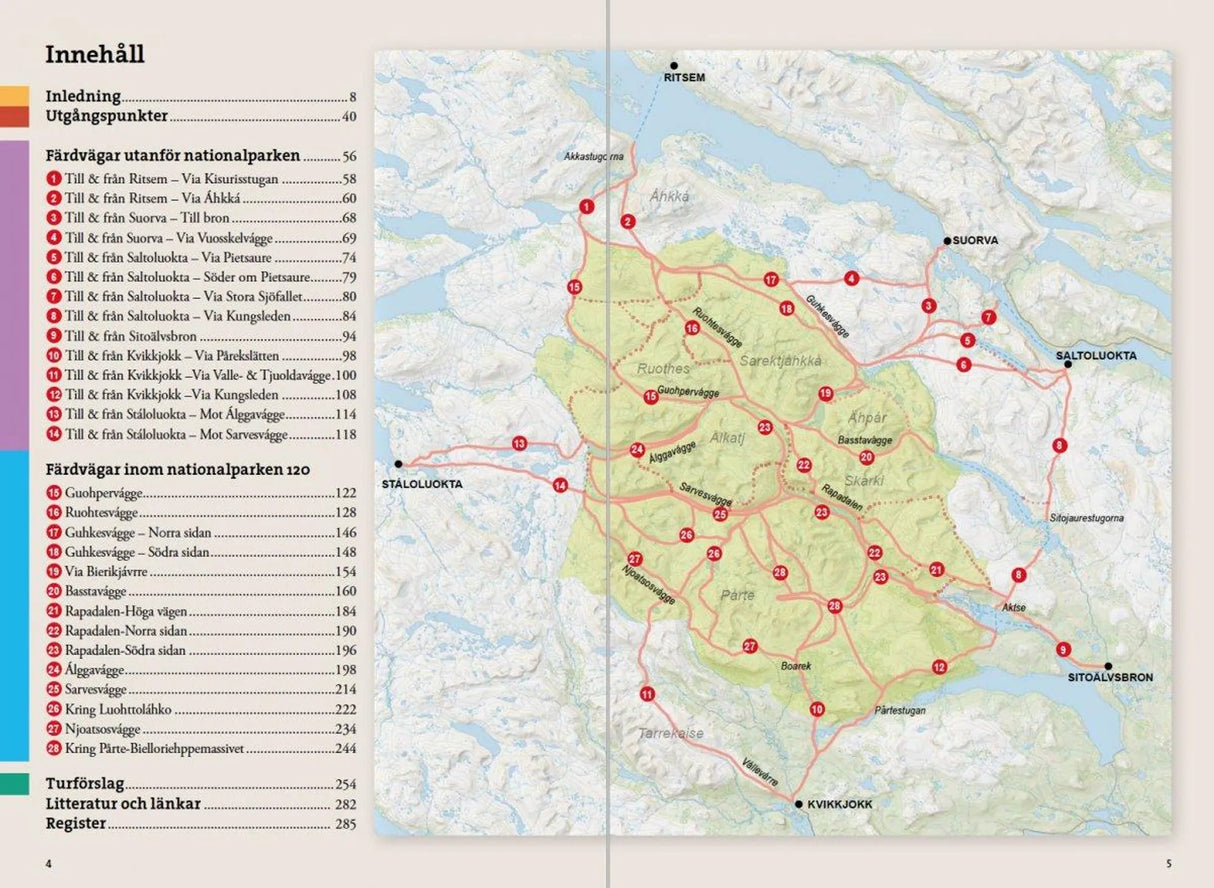 Fjällvandra i Sarek