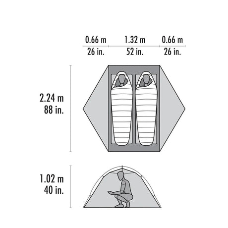 Hubba Hubba HD 2-personer
