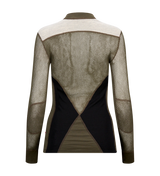 WoolNet Hybrid Crewneck Dam