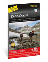 Högalpin karta Kebnekaise