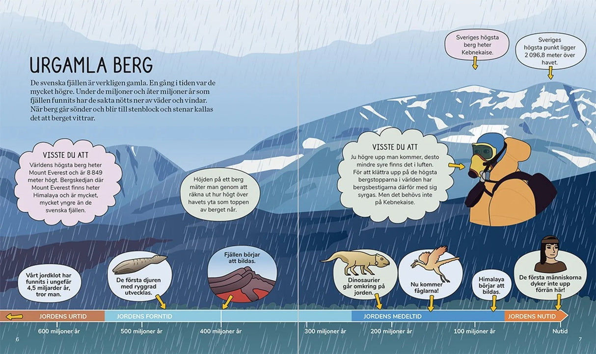 Barnens fjällbok - En handbok för unga fjällvandrare